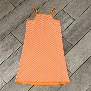 Zara Vibrant Orange Knit Dress